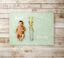 Green Poke Velveteen Milestone Blanket