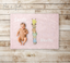 Pink Poke Velveteen Milestone Blanket