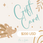 200 USD Gift Card