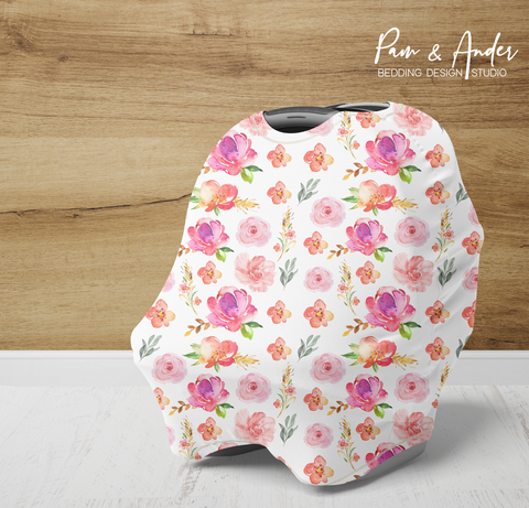 Floral Pig Multi-use cover