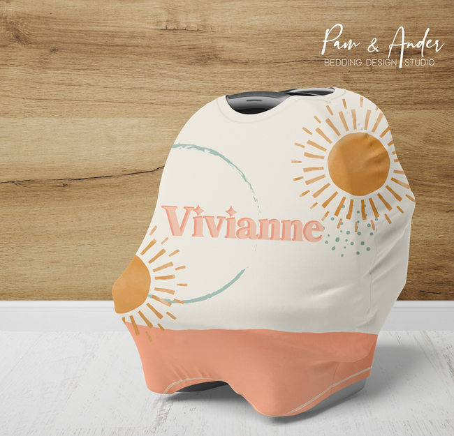 Sun and Rainbow Multi-use cover Hover Image