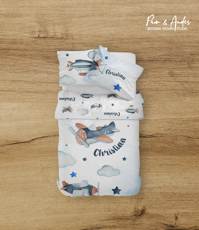Plane Boy Bedding set Hover Image