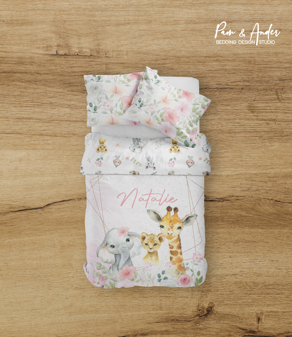 Safari Girl Bedding set