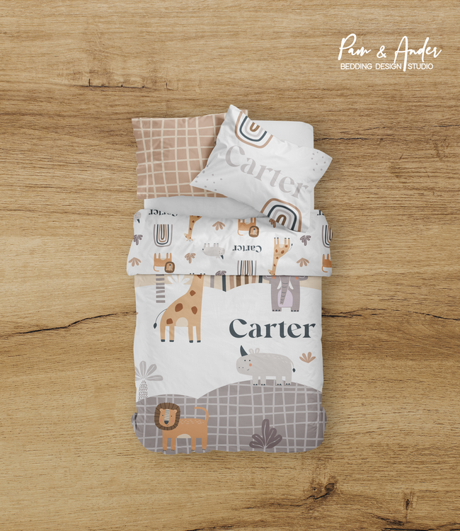 Safari Neutral Bedding set Hover Image