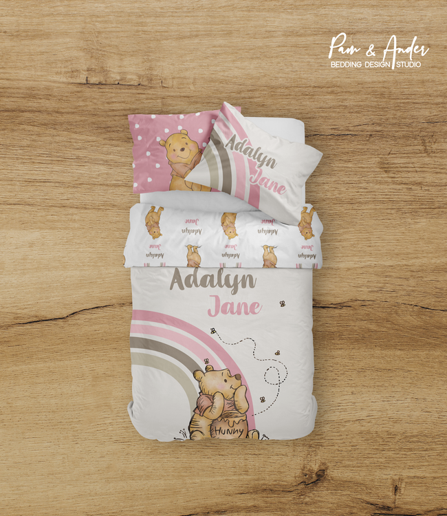 Winnie the Pooh Girl bedding set Hover Image