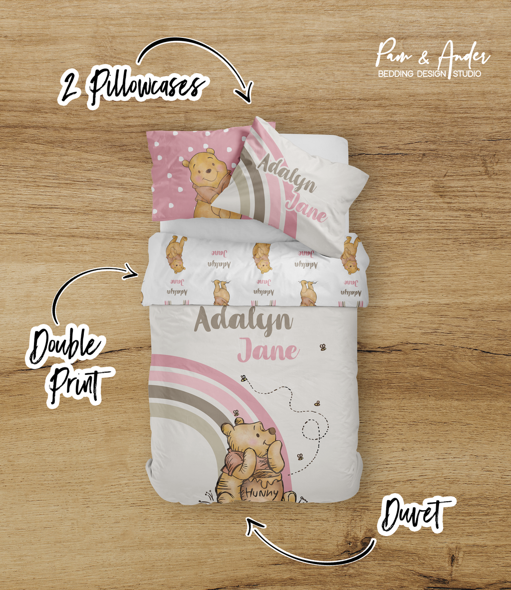Winnie the Pooh Girl bedding set