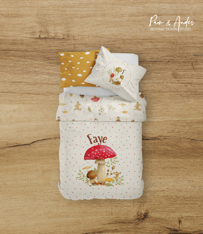 Mushroom Bedding set Hover Image