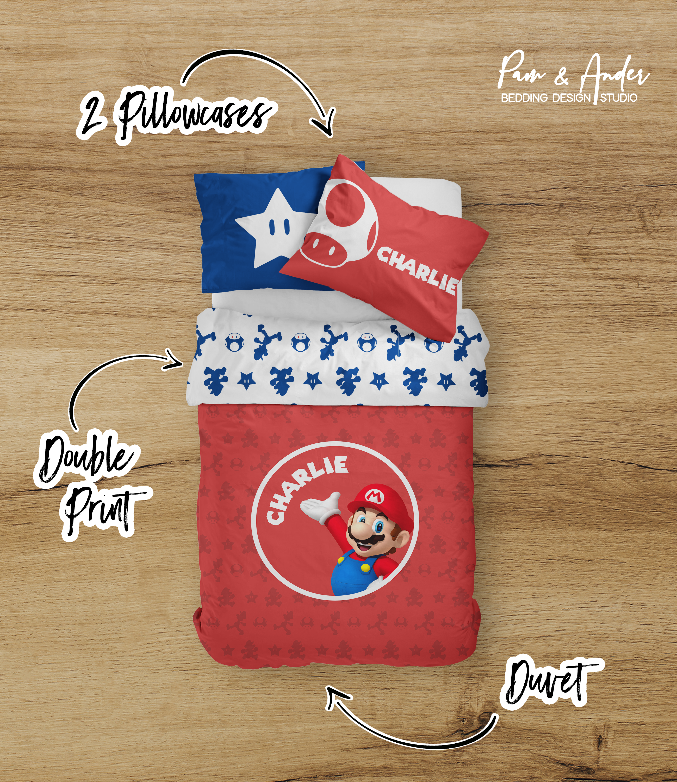 Mario Bros Bedding set