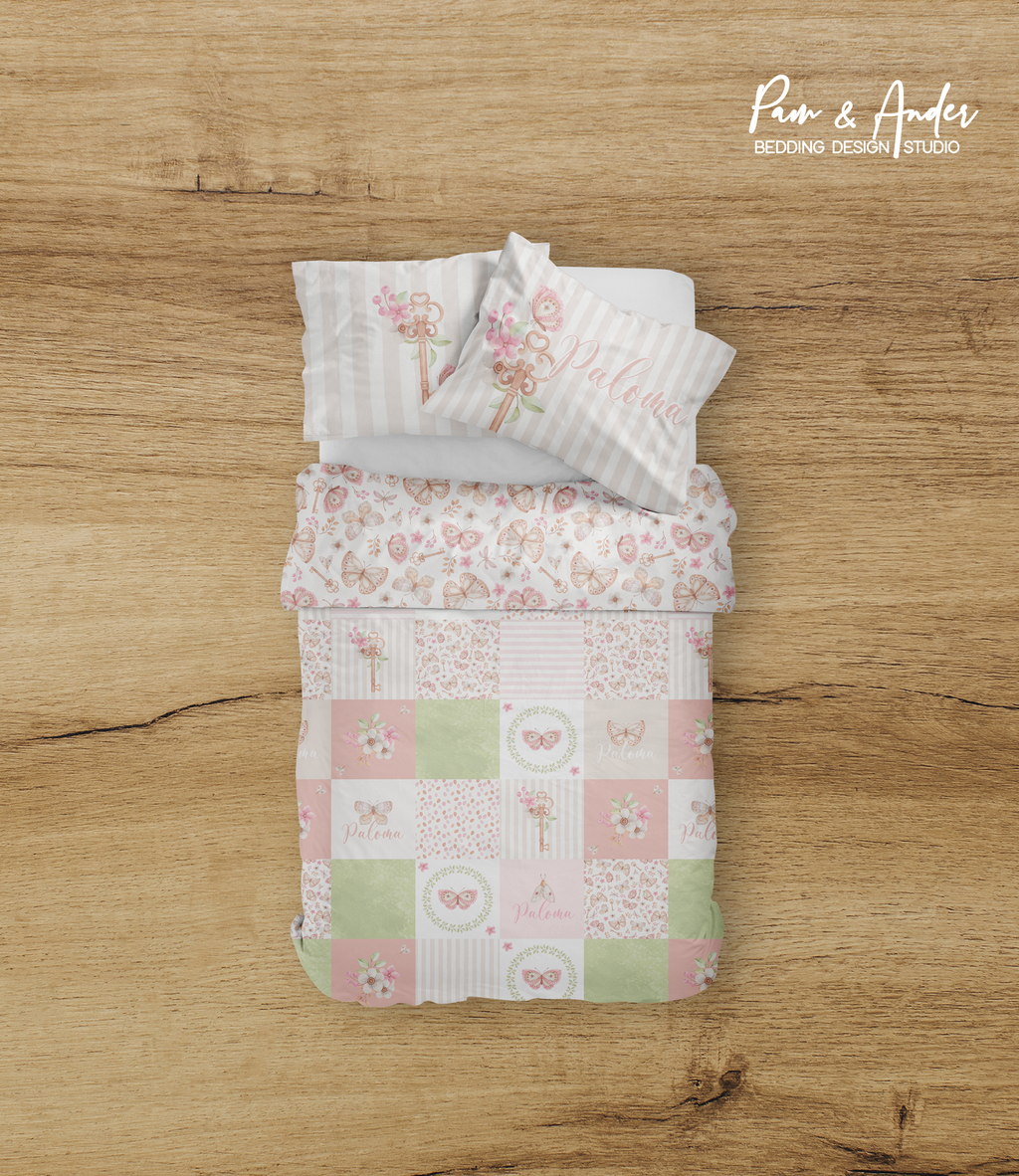 Vintage Butterfly Bedding set