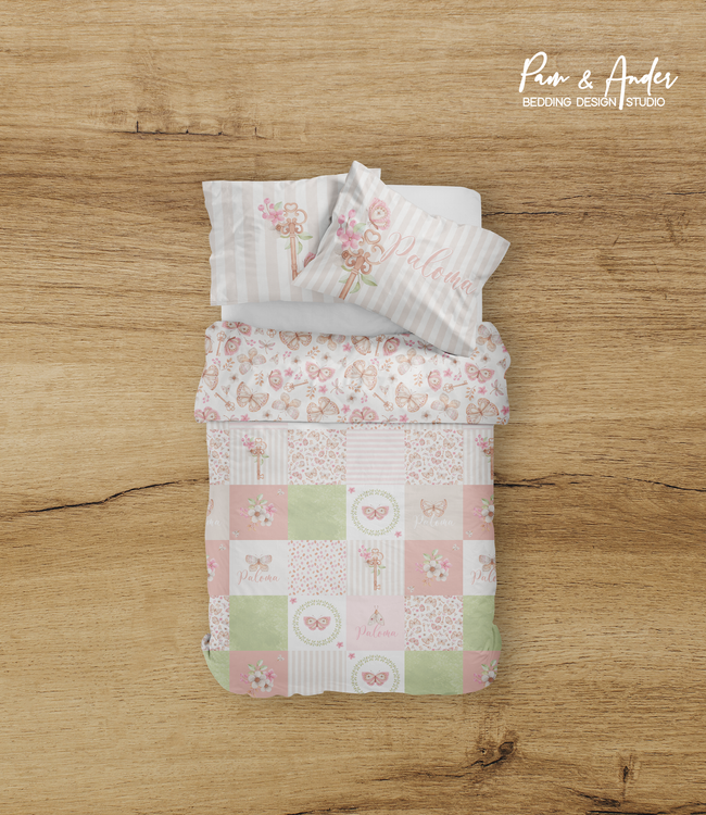 Vintage Butterfly Bedding set Hover Image