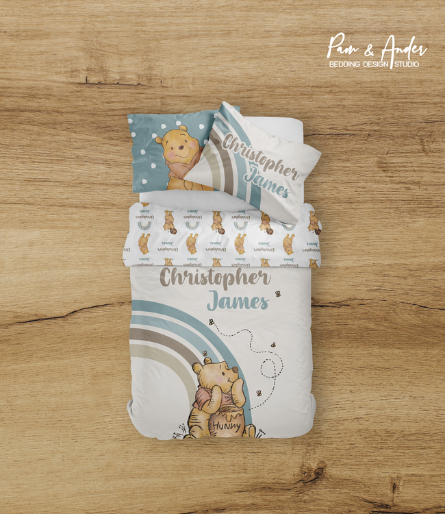 Winnie the Pooh Boy bedding set Hover Image