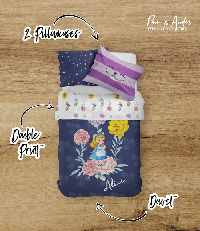 Alice in Wonderland Bedding set Main Image
