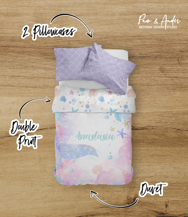 Mermaid Tails Bedding set Main Image