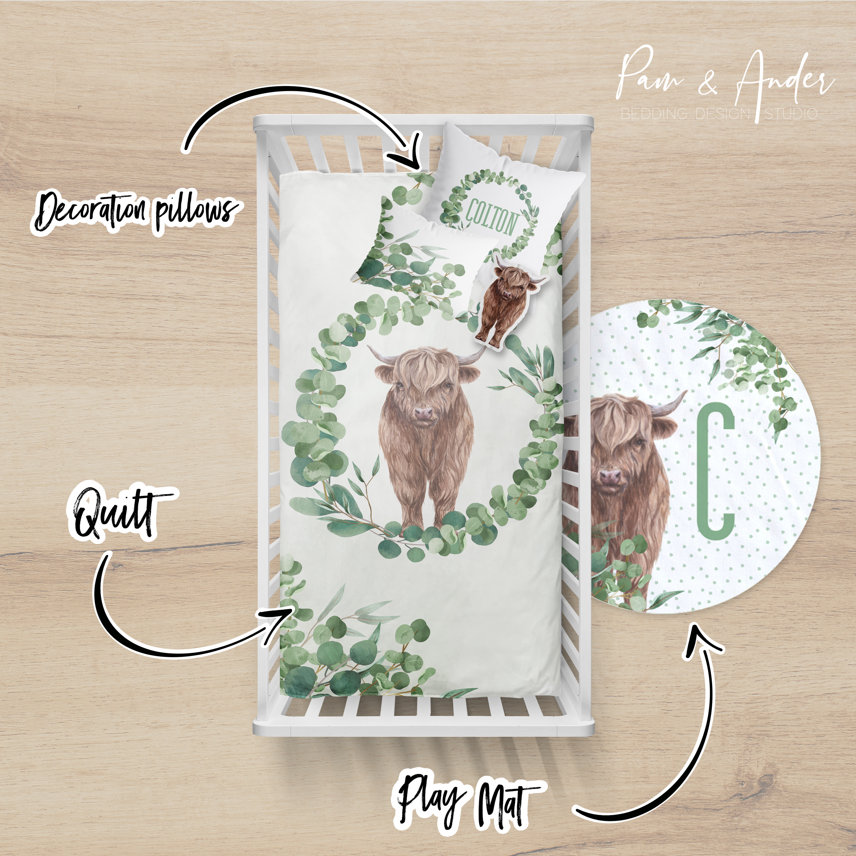 Highland Cow Boy Build your Bundle