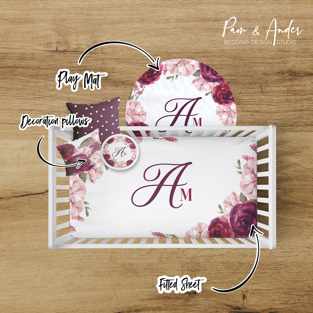 Burgundy Floral Build your Bundle