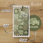 Truck Crib bedding set