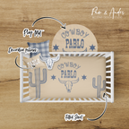 Cowboy Crib bedding set