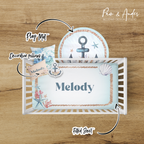 Nautical Girl Crib bedding set