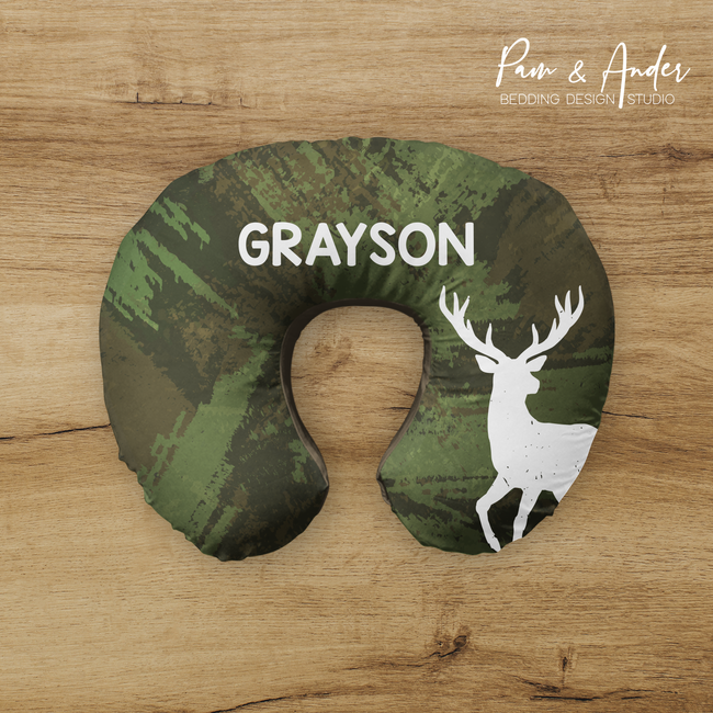 Hunting Boppy pillow cover Hover Image