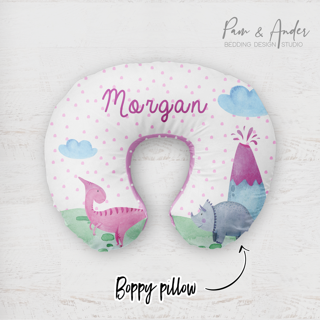 Pink Dinosaur Accessories set