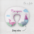 Pink Dinosaur Accessories set