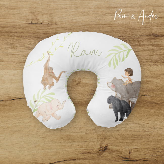 Jungle Book Boy Boppy pillow cover Hover Image