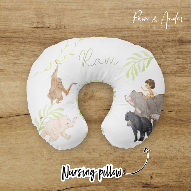 Jungle Book Boy Boppy pillow cover Main Image