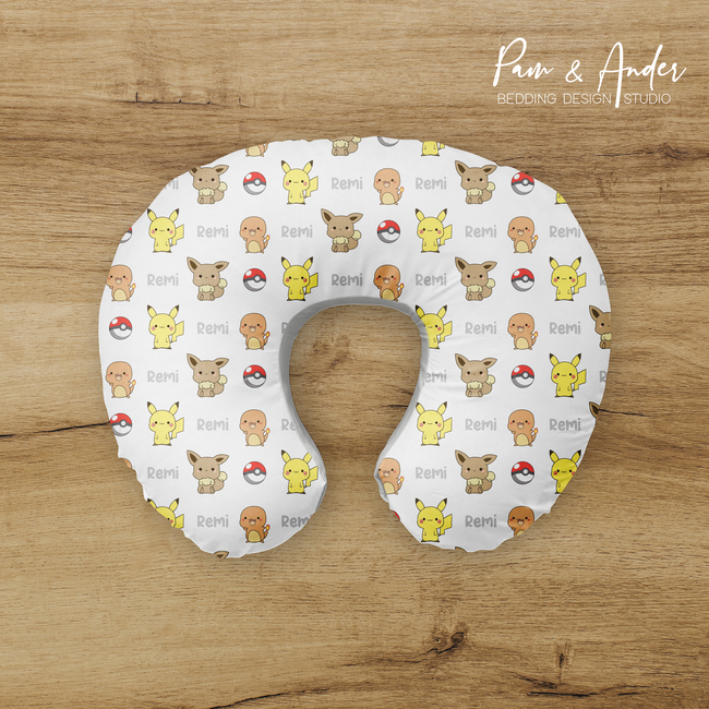 Pokemon Boppy pillow cover Hover Image