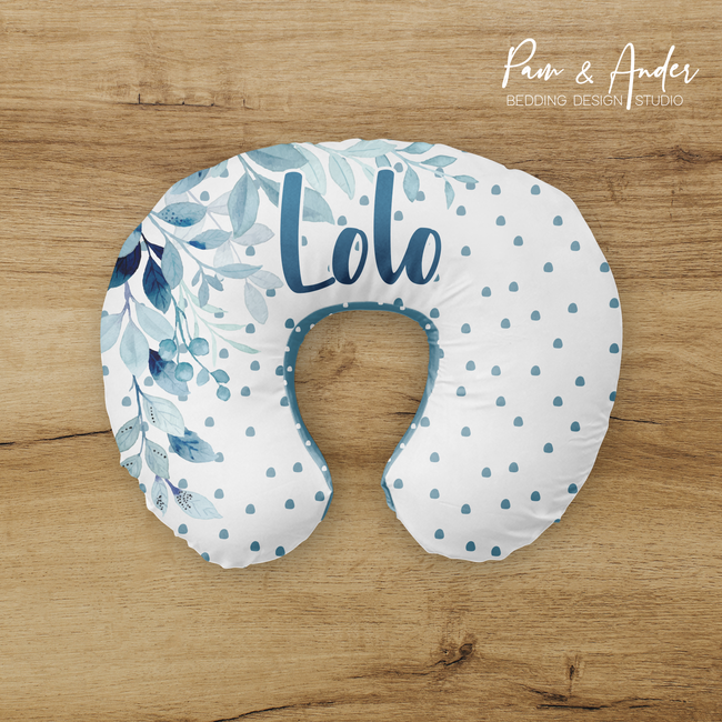 Penguin Boy Boppy pillow cover Hover Image