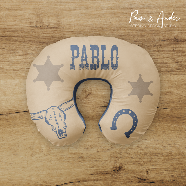Cowboy Nursing pillow cover Hover Image