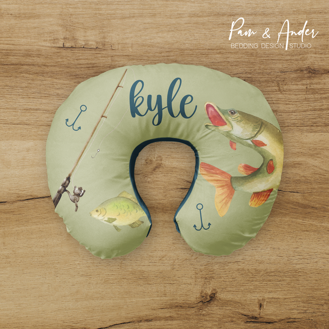 Fishing Nursing pillow cover Hover Image