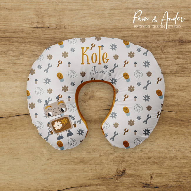 Robots Nursing pillow cover Hover Image
