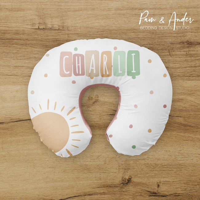 Sun Girl Nursing pillow cover Hover Image