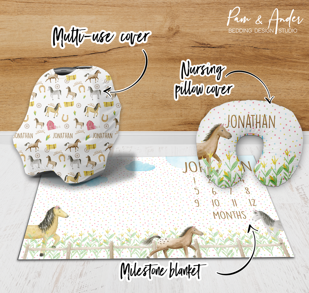 Horse Boy Accessories set