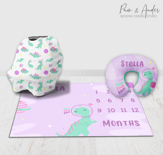 Space Dino Girl Accessories set Hover Image