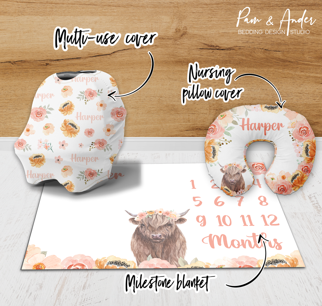 Highland Cow Girl Build your Bundle