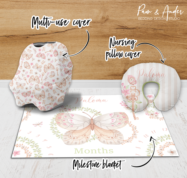 Vintage Butterfly Accessories set Main Image