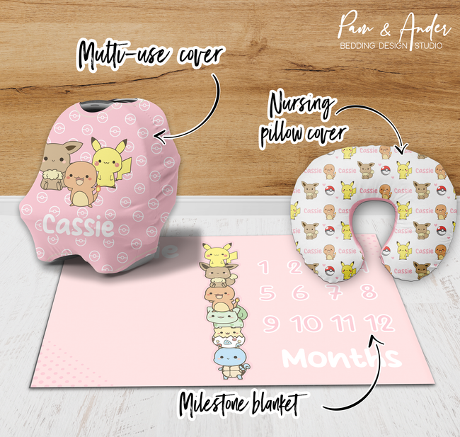 Pokemon Girl Accessories set Main Image