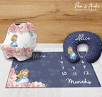 Alice in Wonderland Baby Accessory set
