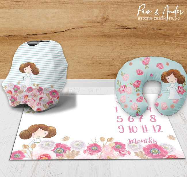 Blue Star Wars Girl Accessories set Hover Image