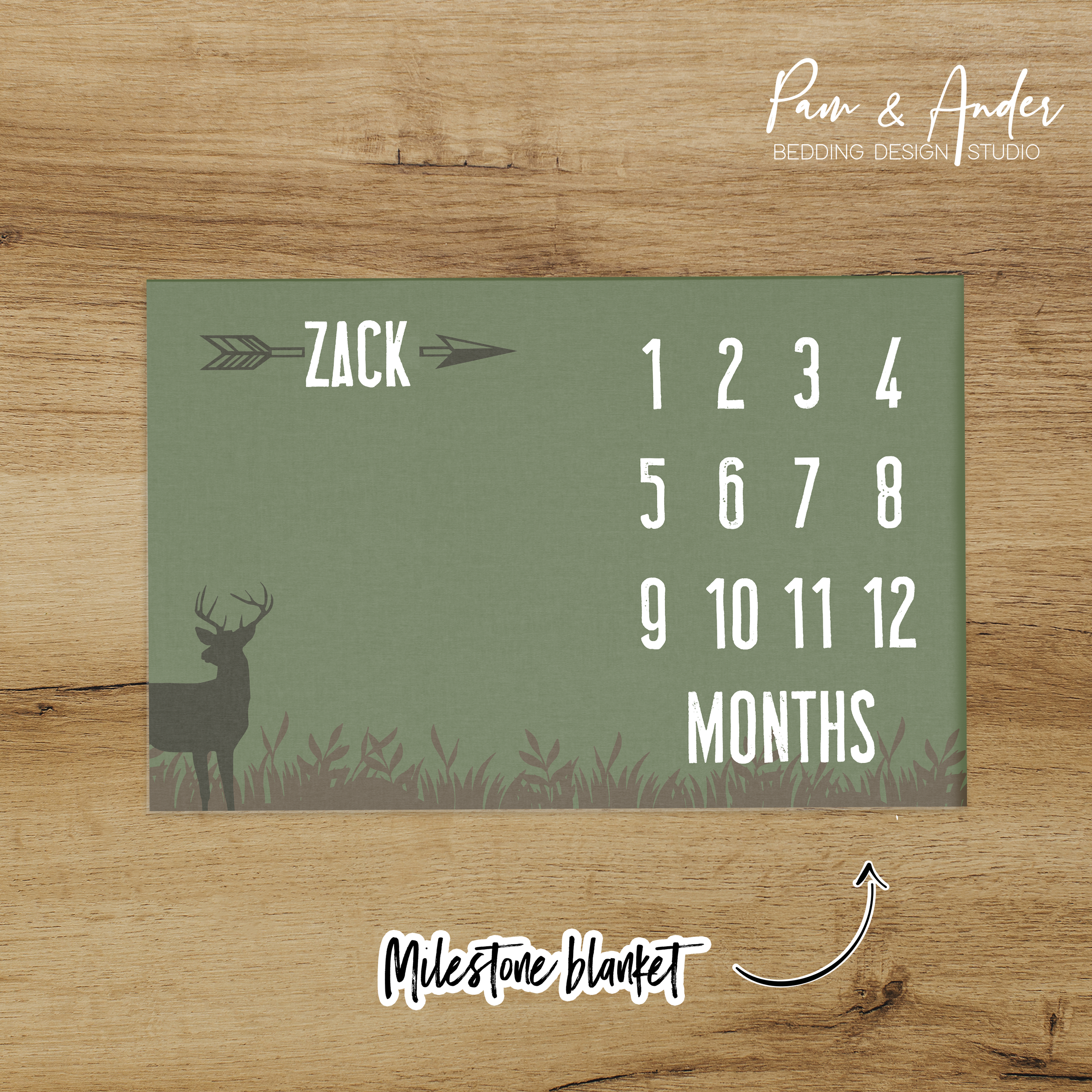 Hunting Patchwork Accessories set