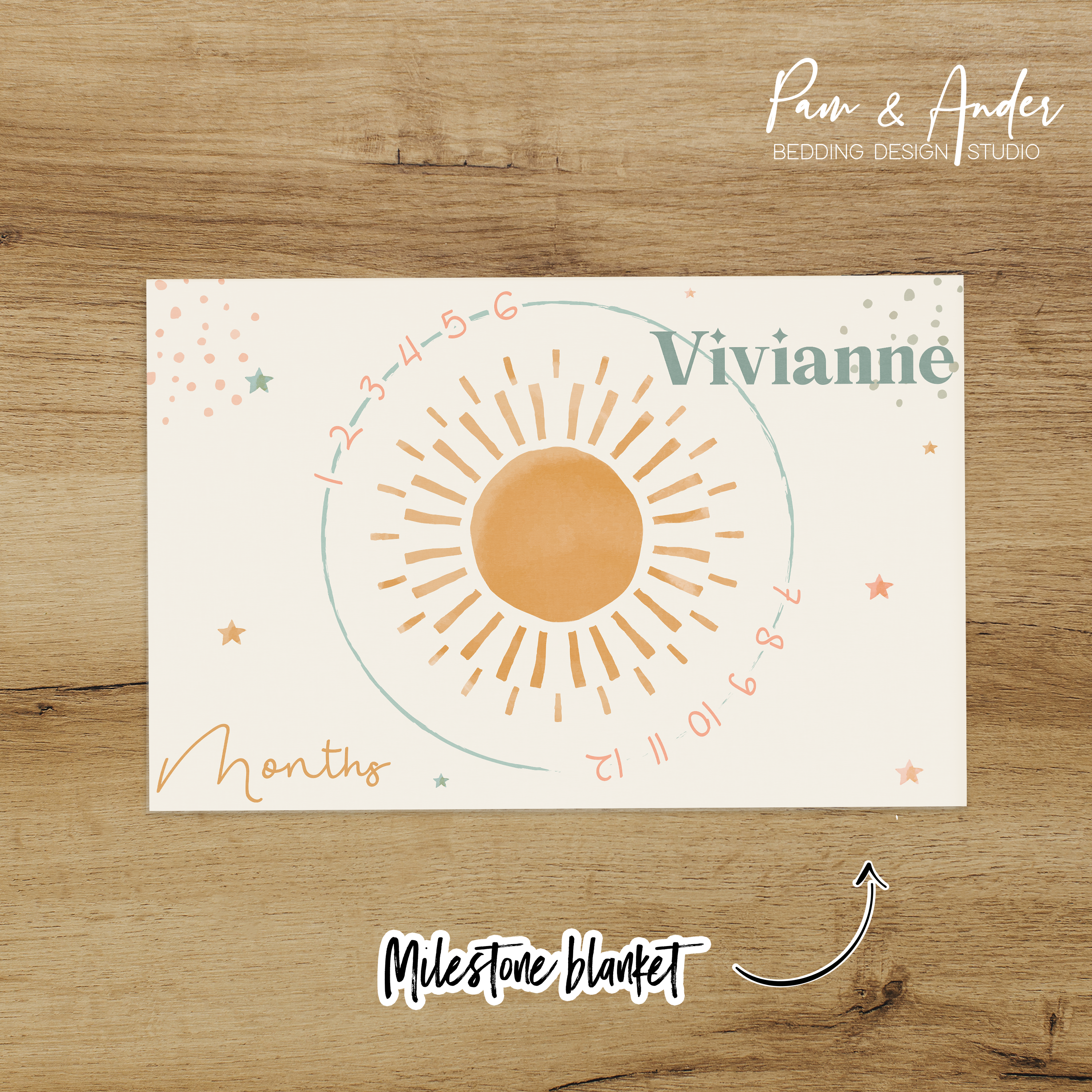 Sun and Rainbow Accessories set