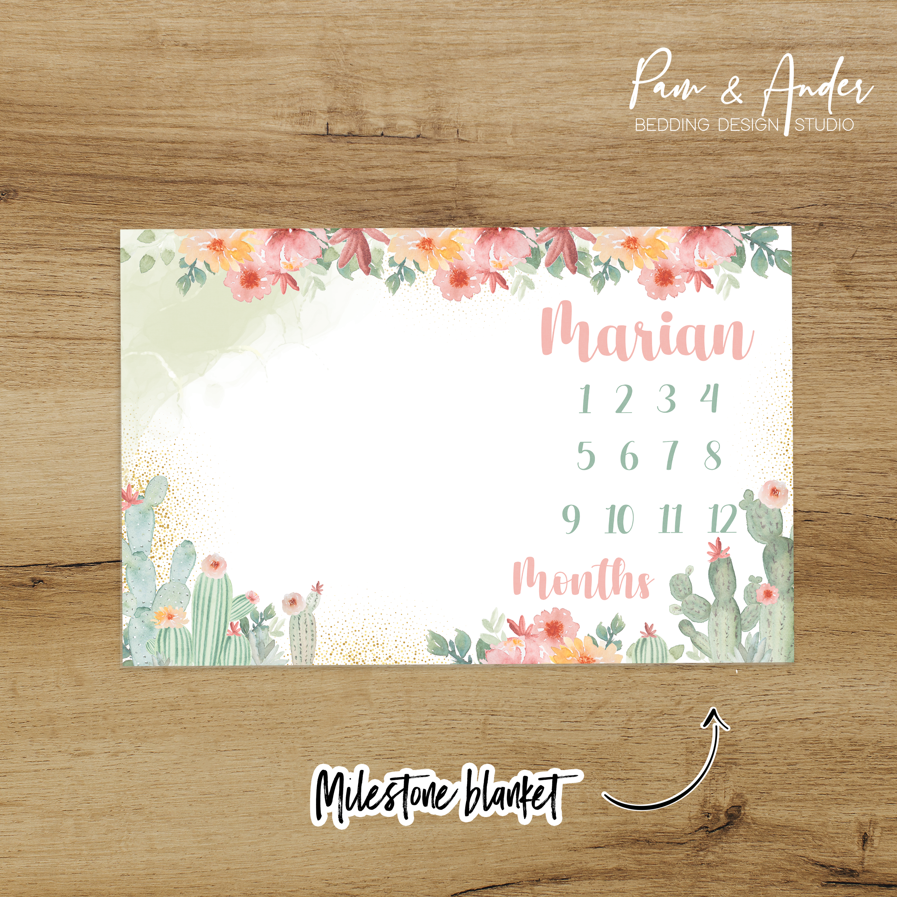 Cactus Girl Accessories set