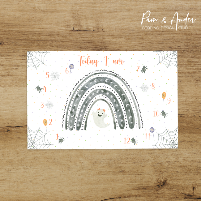 Ghost Milestone blanket Hover Image