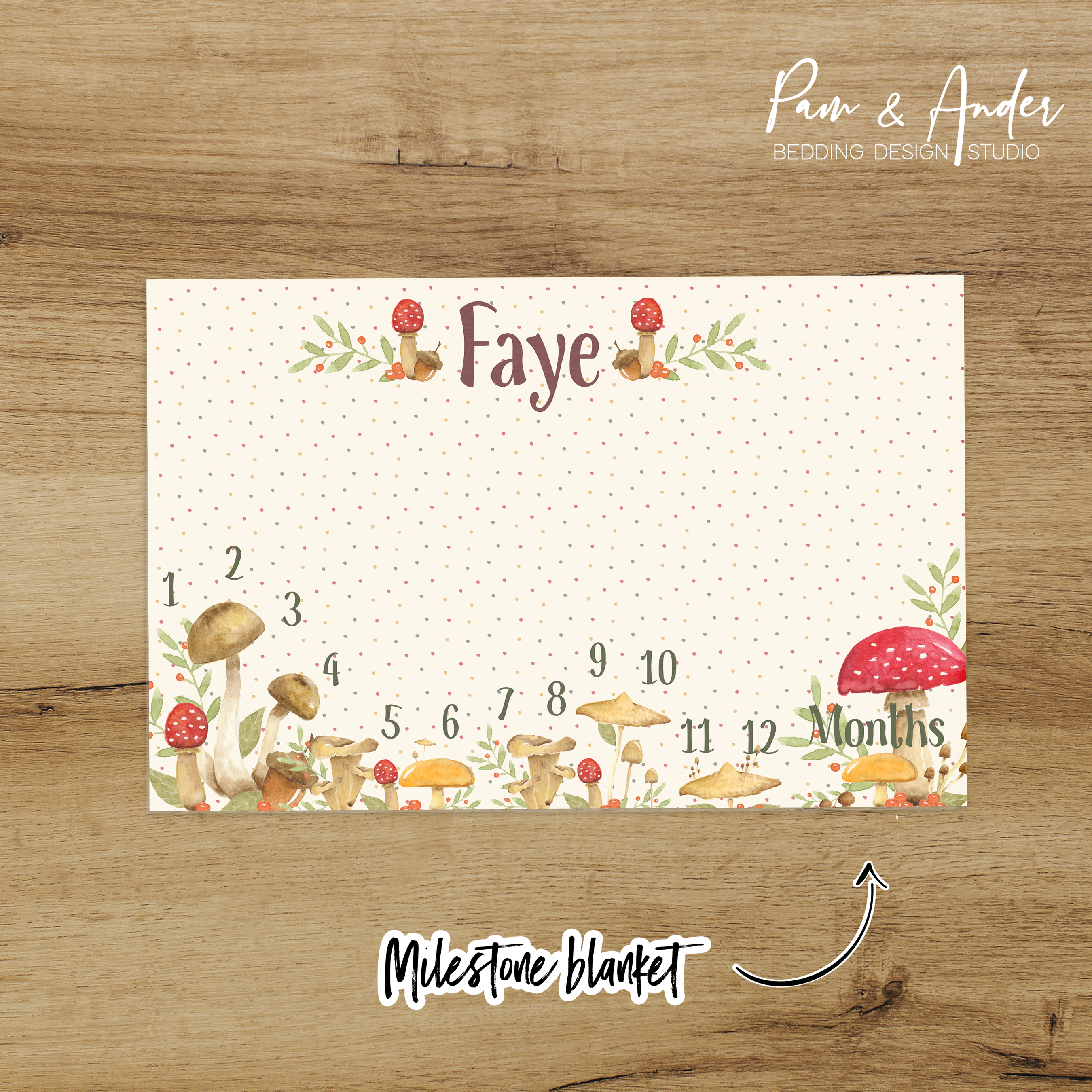 Mushroom Accessories set