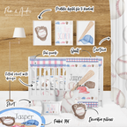 Baseball Crib bedding set