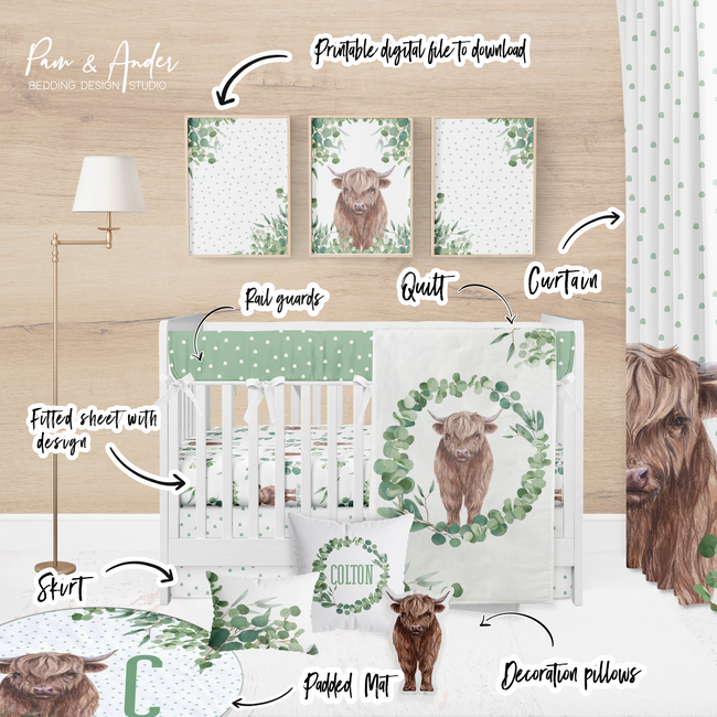 Highland Cow Boy Build your Bundle Main Image