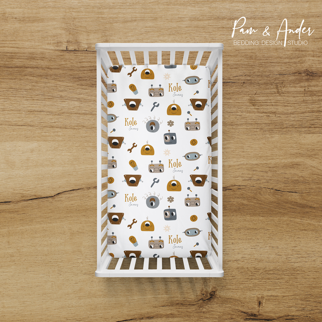Robots Fitted sheet Main Image