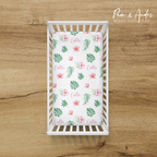 Flamingo Girl Fitted sheet