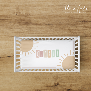 Sun Girl Fitted sheet Hover Image